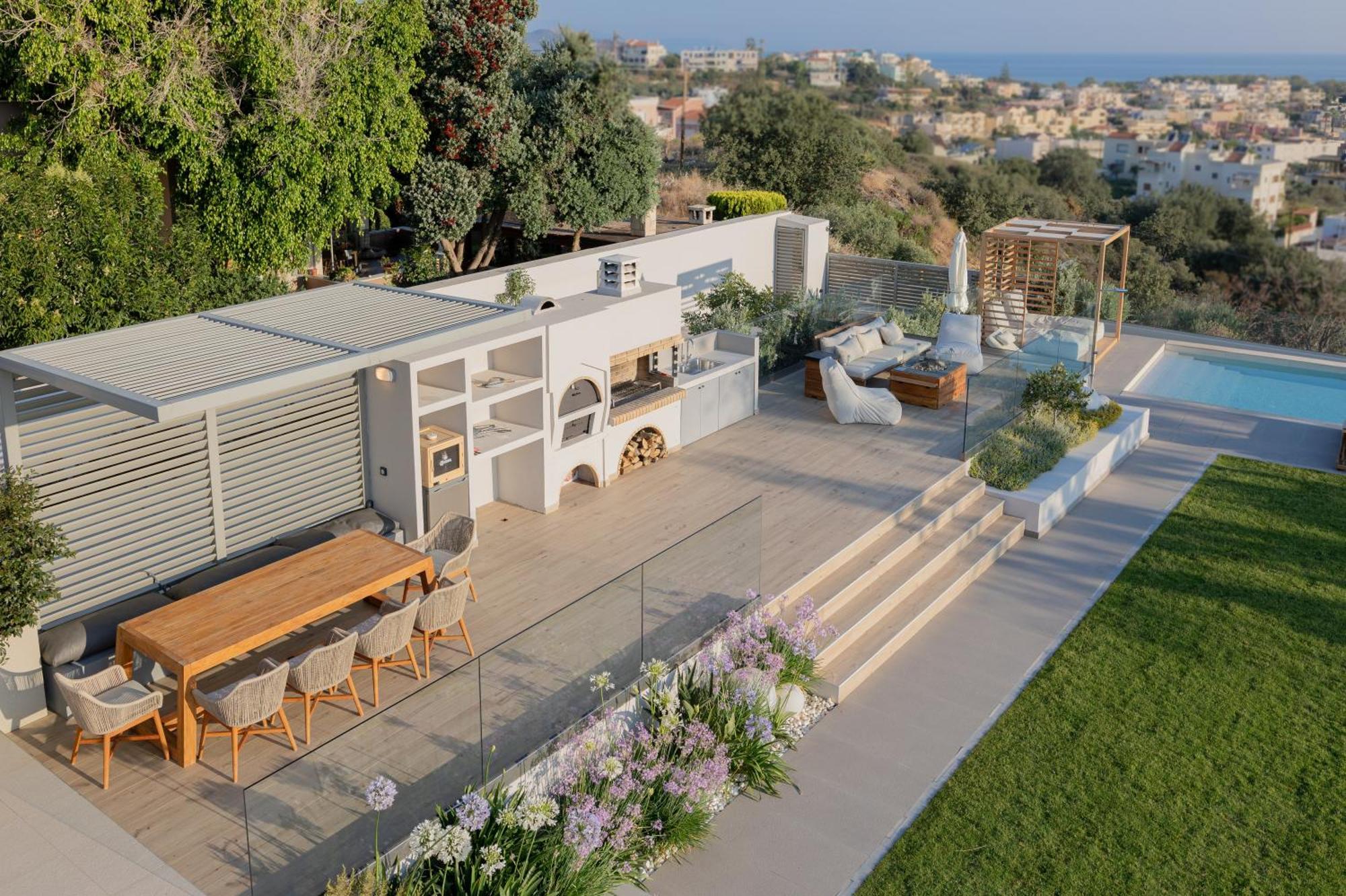 חאניה Centro Golden View Villa מראה חיצוני תמונה