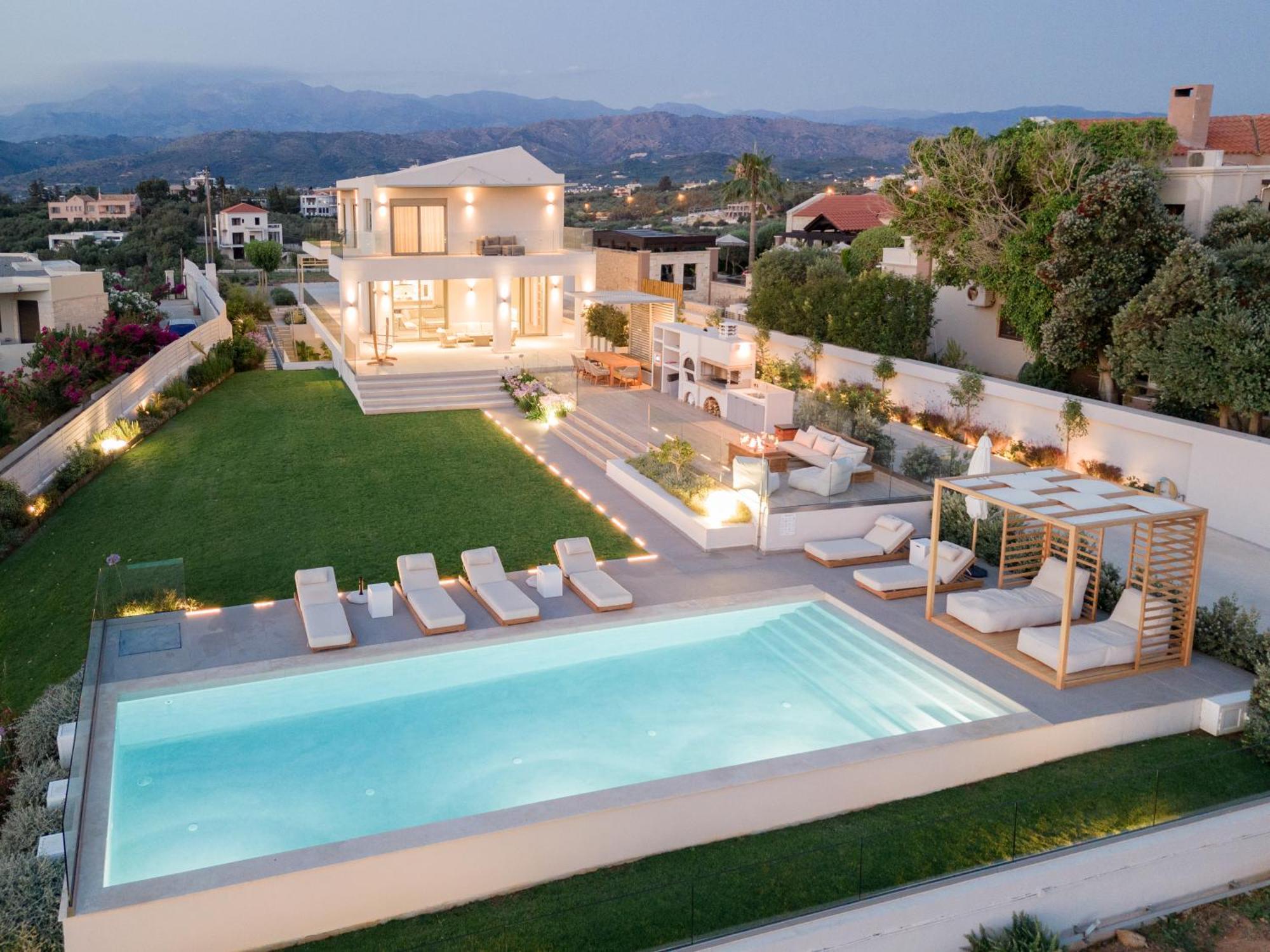 חאניה Centro Golden View Villa מראה חיצוני תמונה