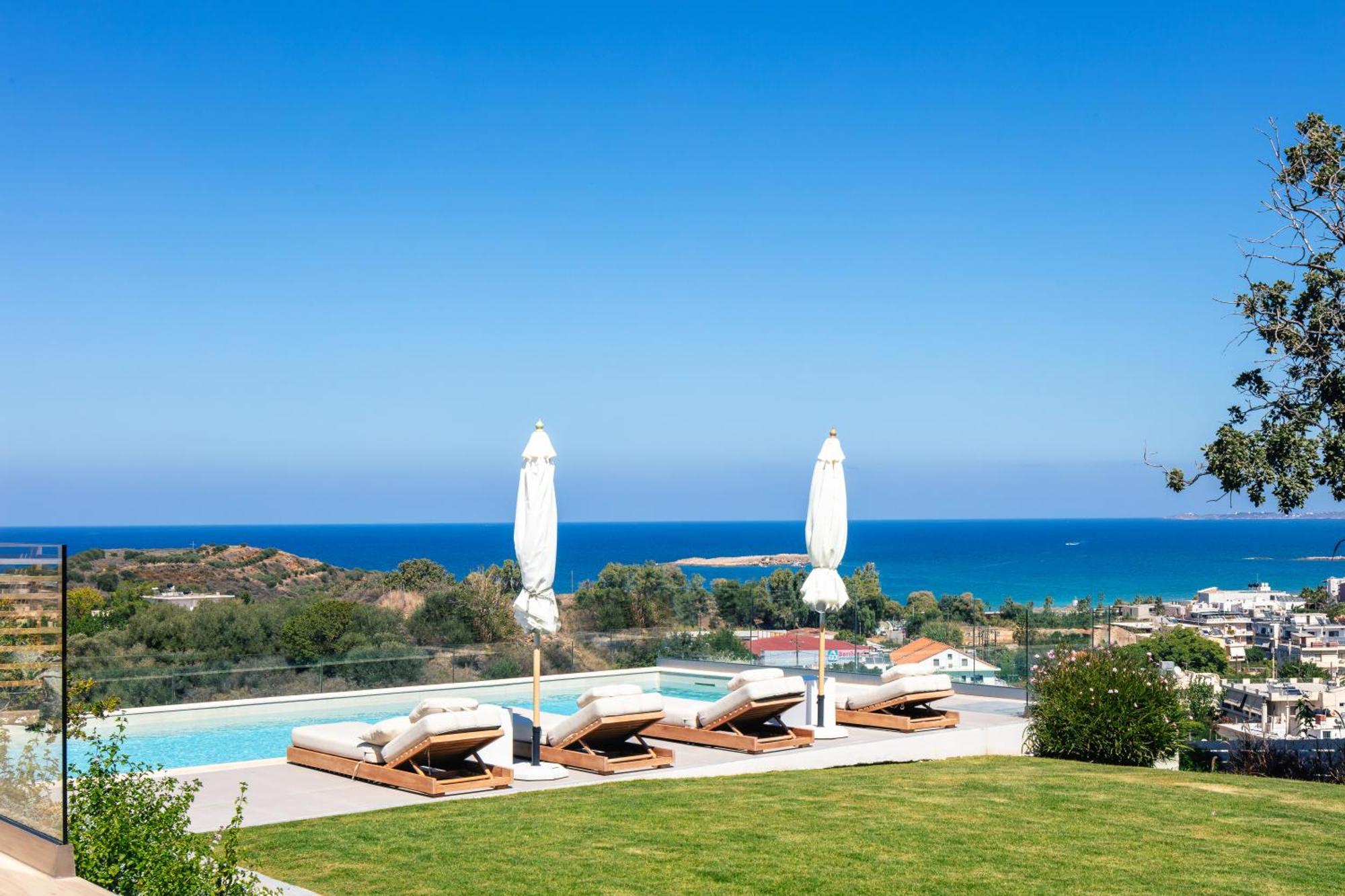 חאניה Centro Golden View Villa מראה חיצוני תמונה