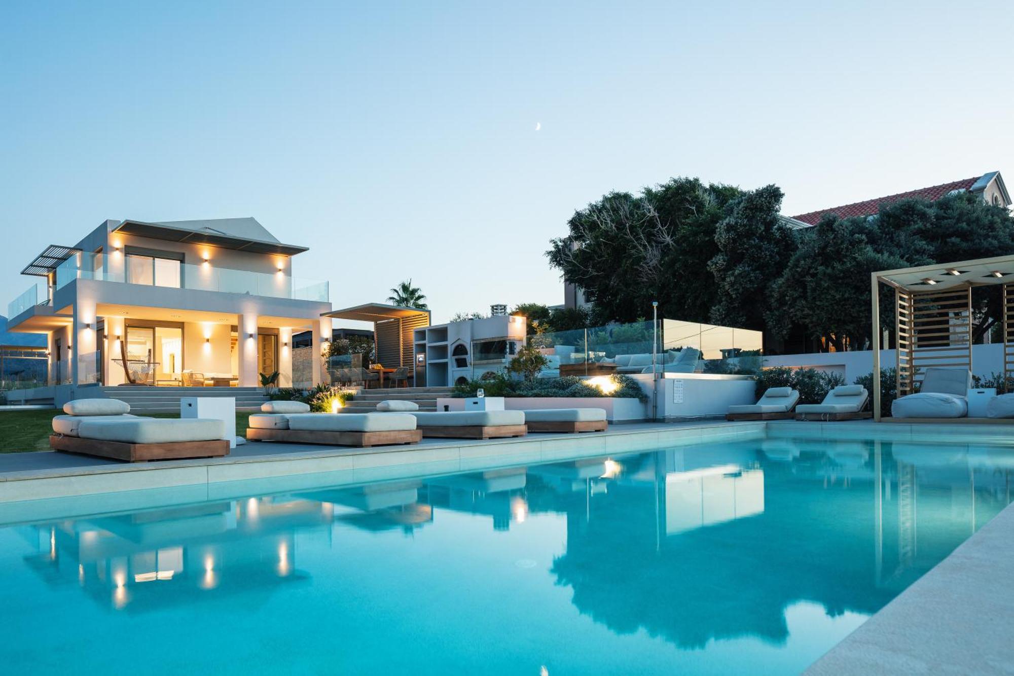 חאניה Centro Golden View Villa מראה חיצוני תמונה