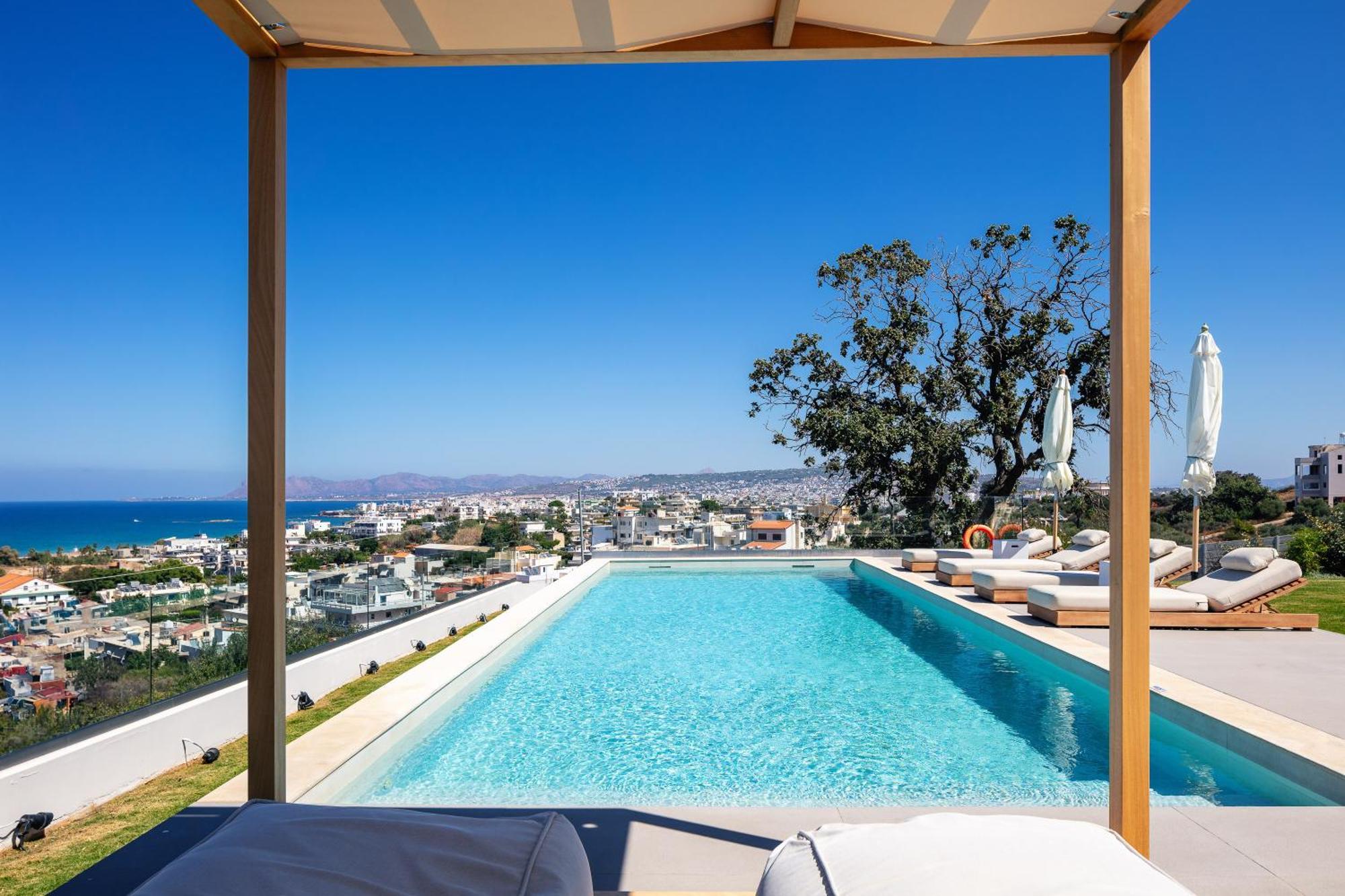 חאניה Centro Golden View Villa מראה חיצוני תמונה