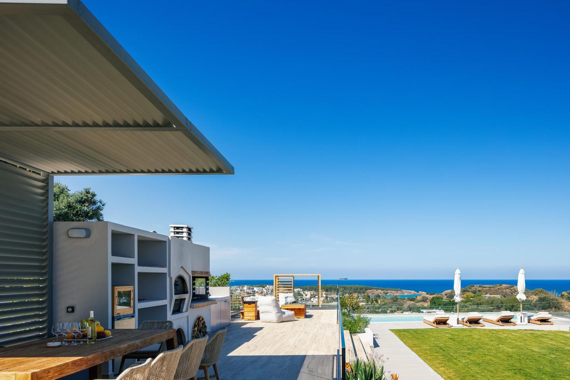 חאניה Centro Golden View Villa מראה חיצוני תמונה
