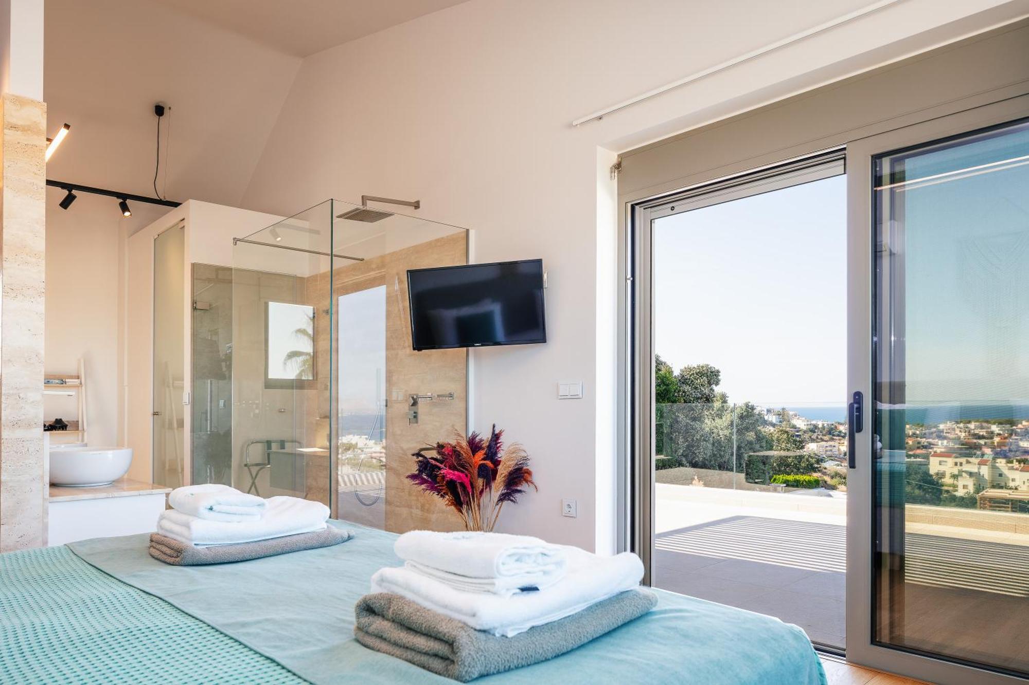 חאניה Centro Golden View Villa מראה חיצוני תמונה