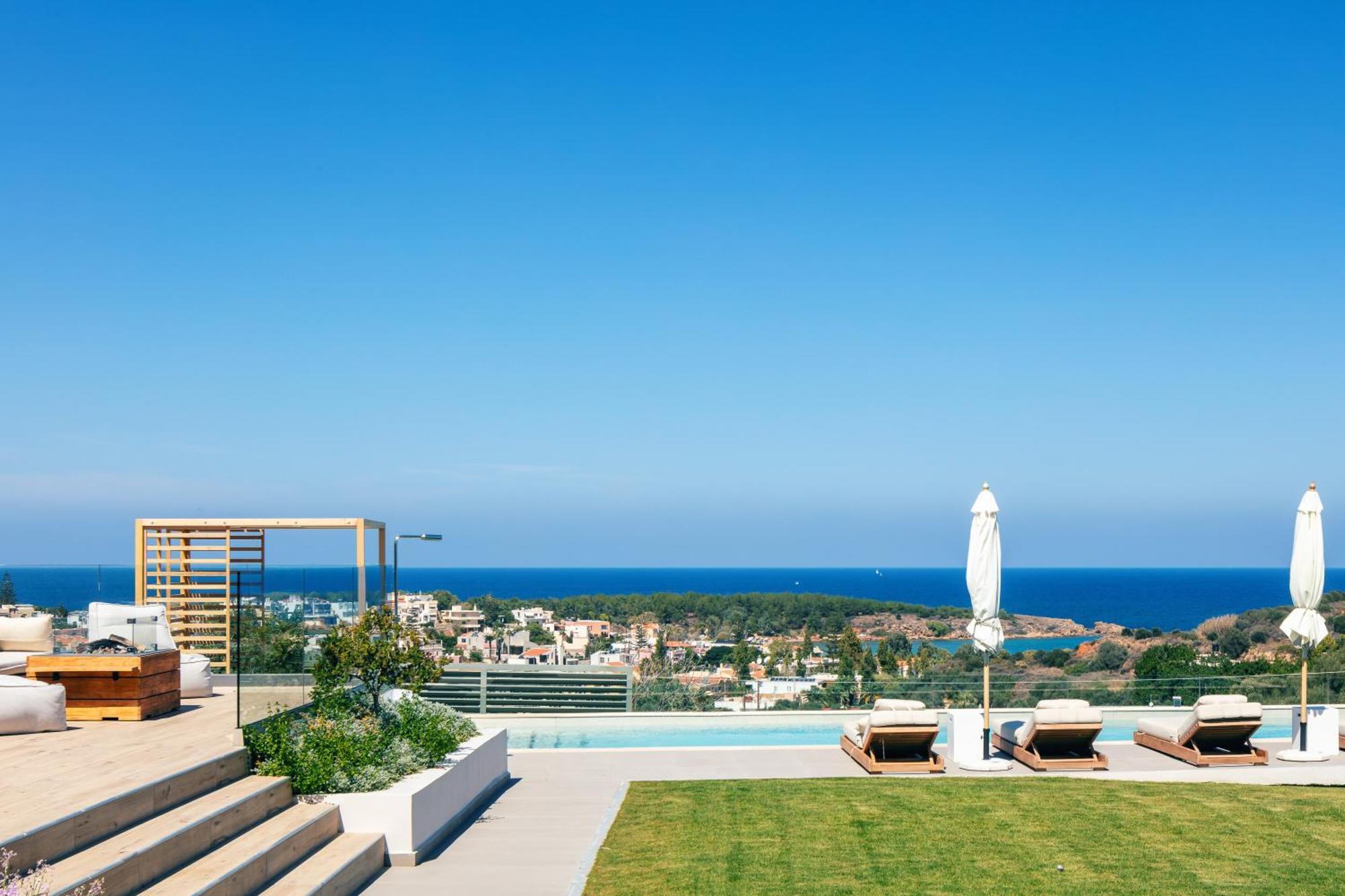 חאניה Centro Golden View Villa מראה חיצוני תמונה